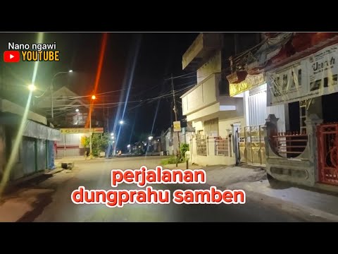 perjalan dungprahu samben