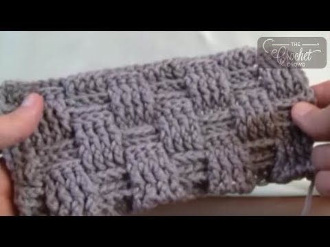 Crochet Basket Weave Stitch - Blanket | EASY