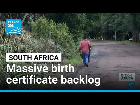 YouTube video thumbnail: South Africa Faces Legal Action Over Birth Certificate Backlog