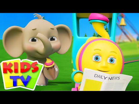 Chuk Chuk Huffy Chali, छुक छुक हफ़ी चली, Ice Cream Song + Kids TV India Hindi Baby Songs