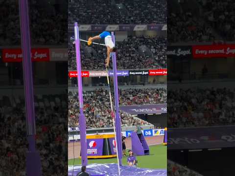 World champion Pole vault 6.00m || #trackandfield #shorts