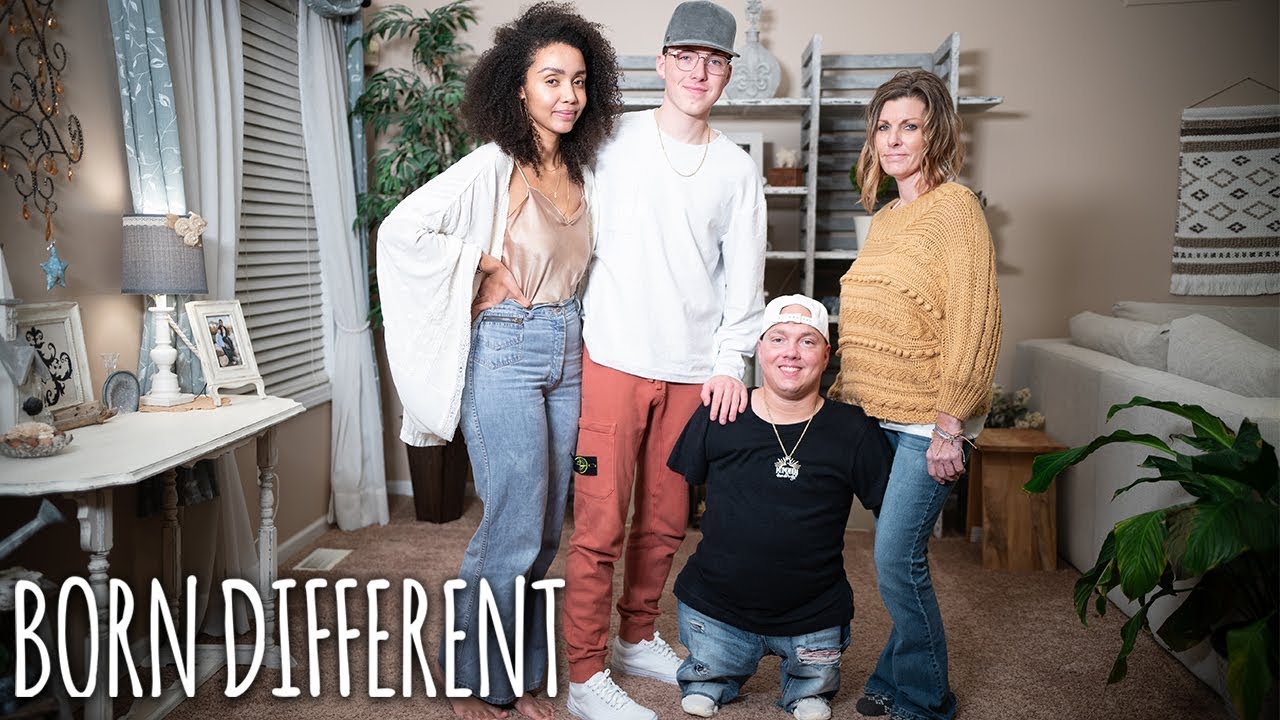 Father of two with no arms or legs - born different