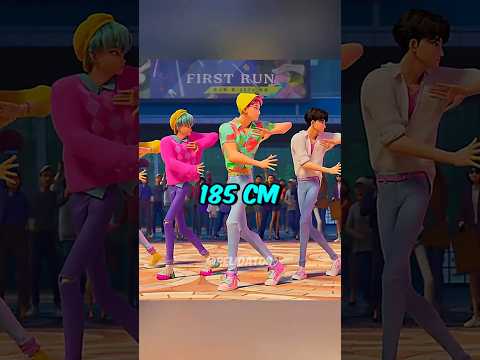 CUÁNTO MIDEN los personajes de KPOP DEMON HUNTERS?🤔#shorts