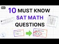 SAT Math Concepts and Problem Solving
