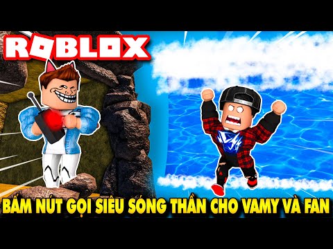 Roblox | KIA TROLL CHỈ CẦN BẤM CÁI NÚT NÀY SIÊU SÓNG THẦN SẼ CUỐN TRÔI CẢ SERVER - Tsunami Game