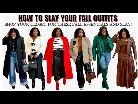 SHOP YOUR CLOSET AND SLAY YOUR FALL OUTFITS