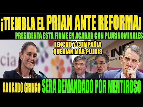 PRESIDENTA PONE A TEMBLAR AL PRIAN CON ESTA INICIATIVA, ASÍ LES RESPONDIÓ A SUS VOCEROS