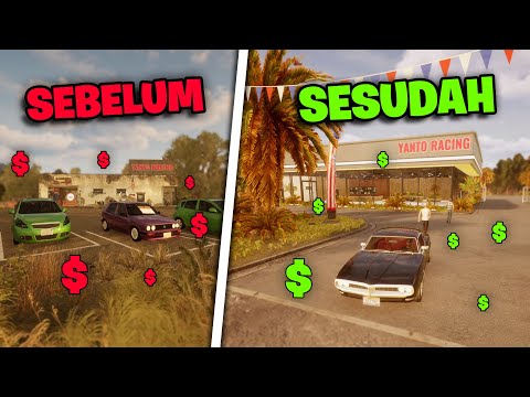 Gua Membangun BISNIS DEALER MOBIL Dari KUMUH Sampai Jadi MEWAH Di Car Dealer Simulator