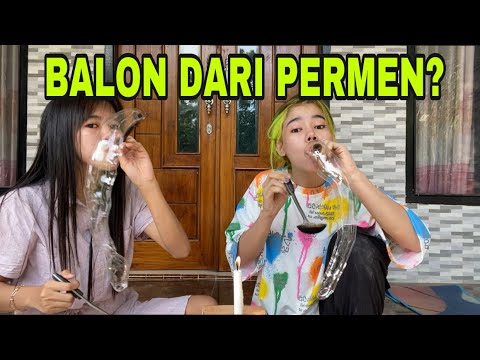 BIKIN BALON DARI PERMEN YANG VIRAL DI TIKTOK