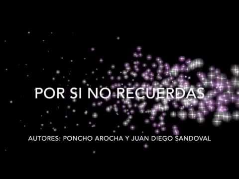 BANDA LOS SEBASTIANES - Por si no recuerdas LETRA OFICIAL