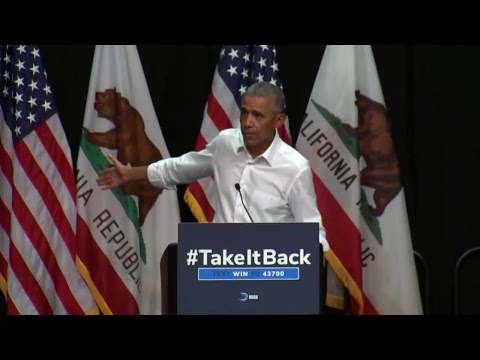 Barack Obama Inspires Anti-Donald Trump Voters At Another Political Rally -- Watch