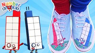 Haz Tus Propias Botas de Fútbol ⚽| Manualidades para Niños - DIY Creativo | Numberblocks español