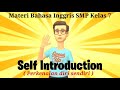 Self-Introduction in English