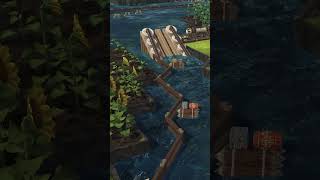 We had trains, now it's time for rafts! Check out Raft Logistics made by eMka! ❤️🦫 #mods #shorts