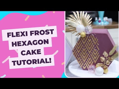 Easy Hexagon Cake Tutorial!