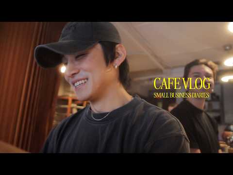 cafe vlog: day in the life of a coffee shop owner