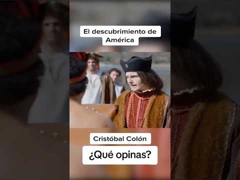 Momento exacto en que Cristobal Colón descubre América 😅
