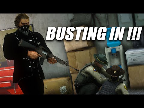 BUSTING IN !!! AKSI PENYERANGAN KE KANTOR SHERIFF LAS VENTURAS MENCARI SHERIFF KOTOR !!!