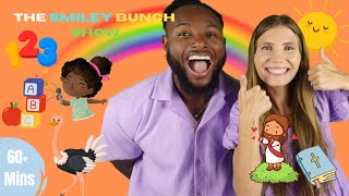 60 min+ Compilation | Christian preschool and baby Video for Kids| Learn ABCs, Counting, Bible songs