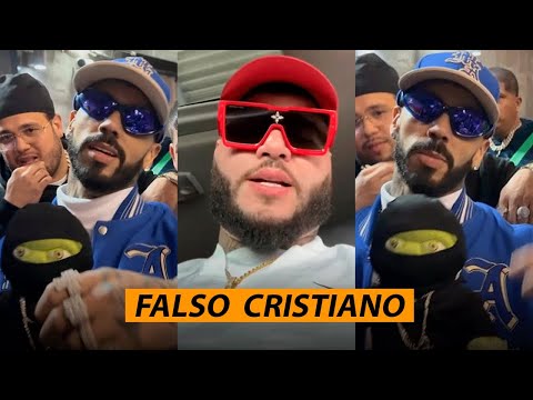 Anuel AA llama falso cristiano a Farruko y este le responde