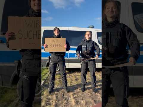 Wir suchen dich 👀 Bewirb dich jetzt für den Studienstart September 2025! #polizei