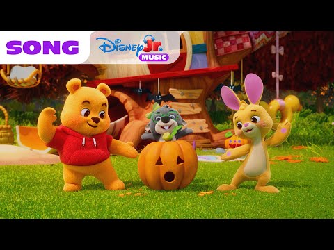 Playdate with Winnie the Pooh Halloween "Make a Jack O’Lantern" Song 🎶🎃 | @disneyjr