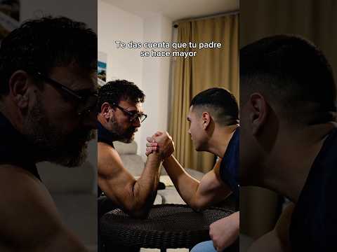 Te das cuenta que tu padre se hace mayor