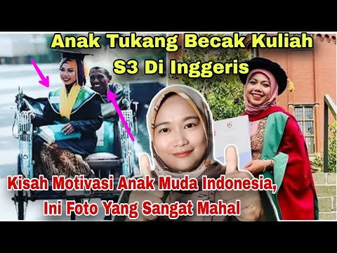 KISAH MOTIVASI ANAK MUDA INDONESIA, ANAK TUKANG BECAK KULIAH S3 DI INGGERIS‼️MALAYSIAN REACT