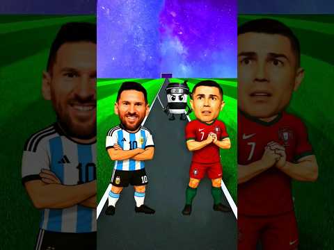 Lucky ronaldo vs messi 🤩😯 #shortsfeed #ronaldo #messi