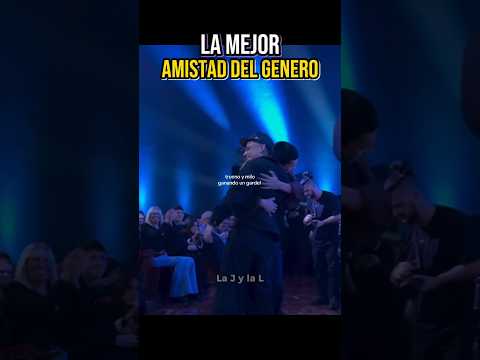 LA MEJOR AMISTAD DEL GENERO 😭♥️ || TRUENO y MILO J reciben premio gardel 🏆