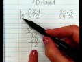Long Division with Remainders