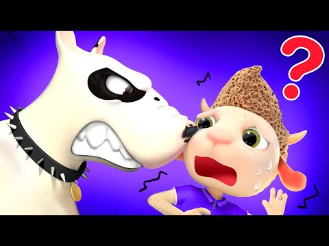 Why Is This Dog So Angry? | Cartoon for Kids | Dolly and Friends