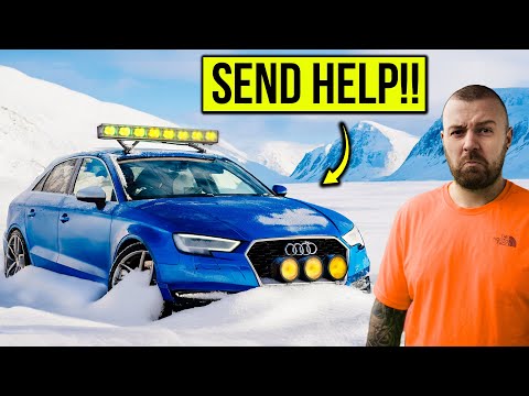 STRANDED IN THE ARCTIC IN THE WRECKED AUDI RS3 I REBUILT