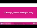 IB Biology Course Insights