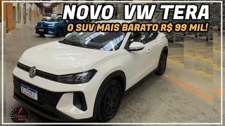NOVO VOLKSWAGEN TERA SUV COM PREÇO  MAIS BARATO NO BRASIL ANTES DO NIVUS E ENCARA PULSE