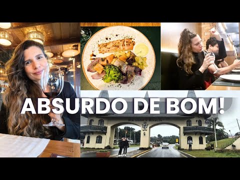 Comi tudo isso em Gramado em 1 dia! — foi um absurdo!