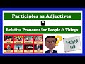 Understanding Relative Pronouns and Adjectives