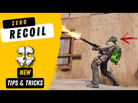How to have a "no recoil" aim - CODM - Battle Royale - Tips & Tricks