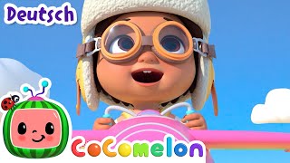 Flugzeuglied ✈️ CoComelon Deutsch | Cartoons und Kinderlieder