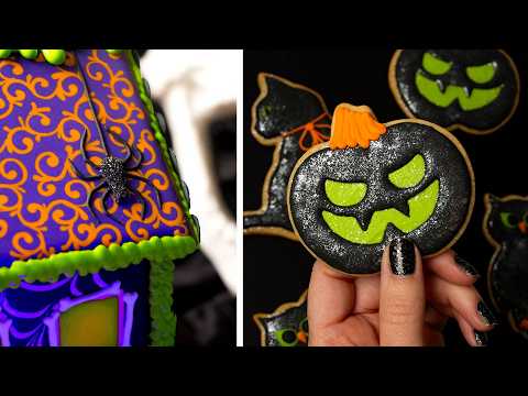 30 Minutes Halloween Cookie Decorating 🎃👻