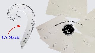 Why Every Tailors NEEDS a French Curve – Shocking Results ! #sewingtools #sewing  #sewingtricks