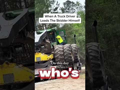 #onthisday #trucktok #truckdriver #heavyequipment #skidder