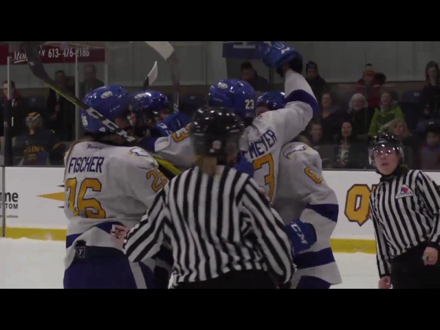 QF 2 2017 U SPORTS Women&rsquo;s Hockey Championship Queens vs UBC