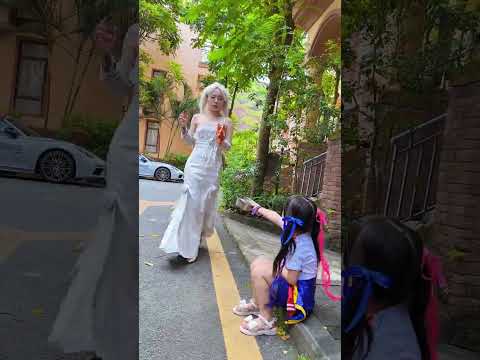小哈利让天使实现愿望#short #angel #clown