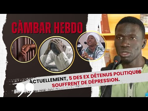 "5 ci détenus politiques yi dañoo am batay dépression" - Coumba Ndoffene Diome