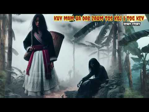 Dab neeg Kuv mam ua dab zaum 1 tog kev tos koj Scary story