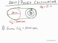 Pulleys: Angular Velocity and Diameter