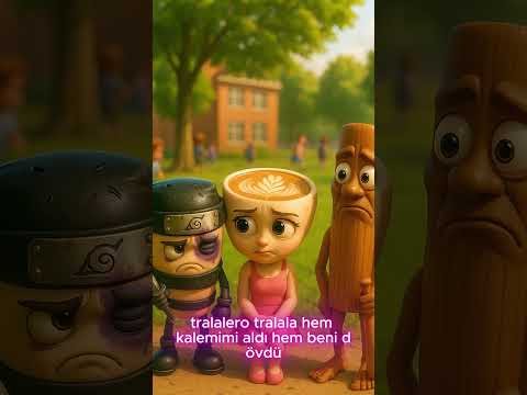 CAPPUCINO ASSASSİNO`NUN KALEMİNİ KİM ÇALDI? #keşfet #cartoon #animation #tungtungtungsahur