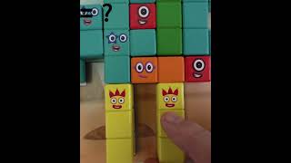Numberblocks Dinosaur made from Adding Blocks #numberblocks #numbers #numbersforkids