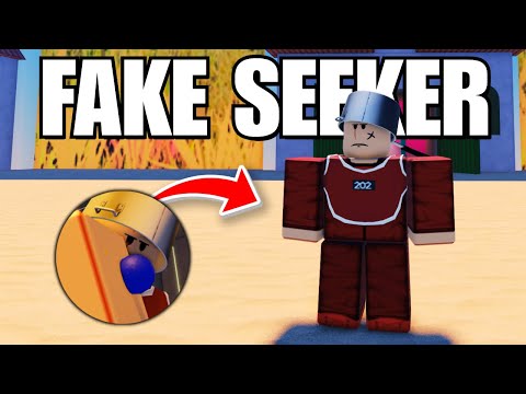 I Blended in with the SEEKERS as a HIDER in Roblox Squid Game | INK GAME
